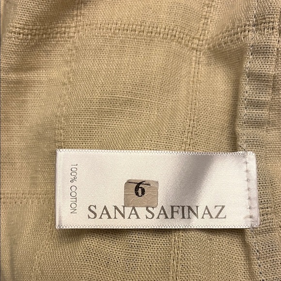 Chic Long Sleeve Dress with Blue Embroidery size Medium - Picture 4 of 11